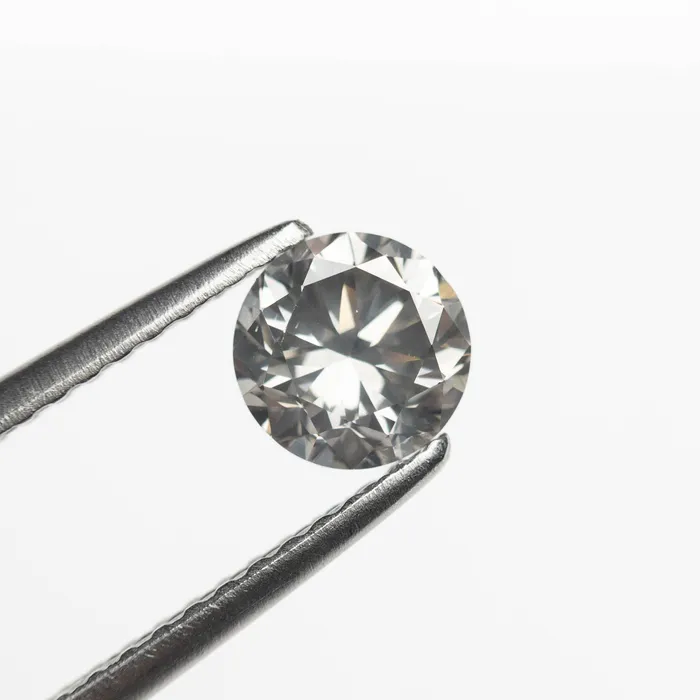 073ct 540x543x367mm Fancy Grey Round Brilliant 1896819 Misfit Diamonds Rings