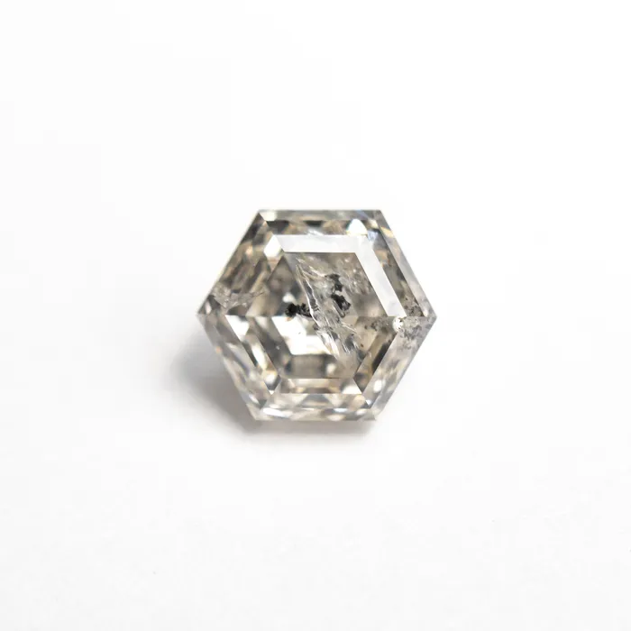 140ct 701x598x432mm Hexagon Step Cut 2460501 Misfit Diamonds Rings