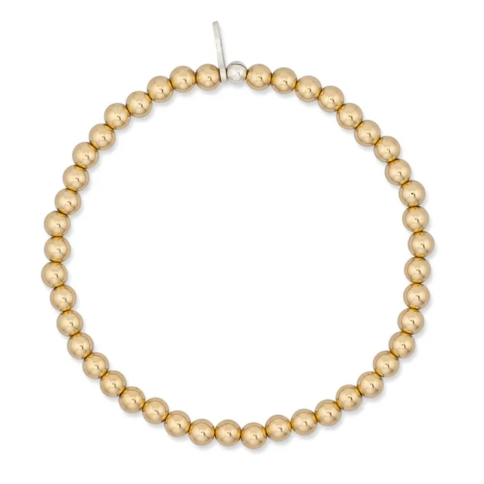 4mm Gold Filled Ball Beaded Bracelet RACHEL LYNN CHICAGO Bracelets