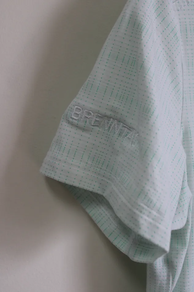 Adidas Golf Green Patterned Polo Shirt S Adidas Earrings