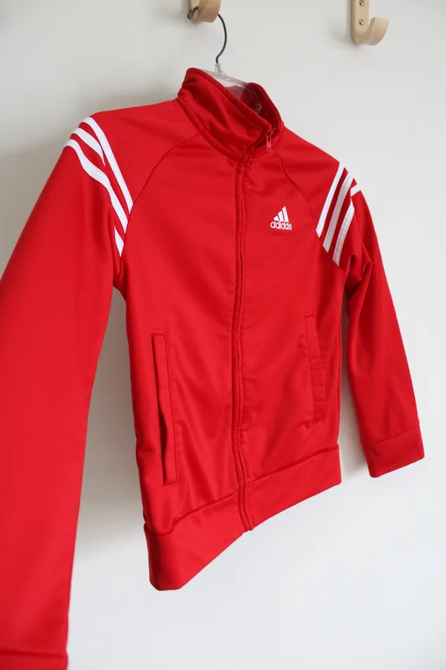 Adidas Red Track Jacket 8 Adidas Earrings