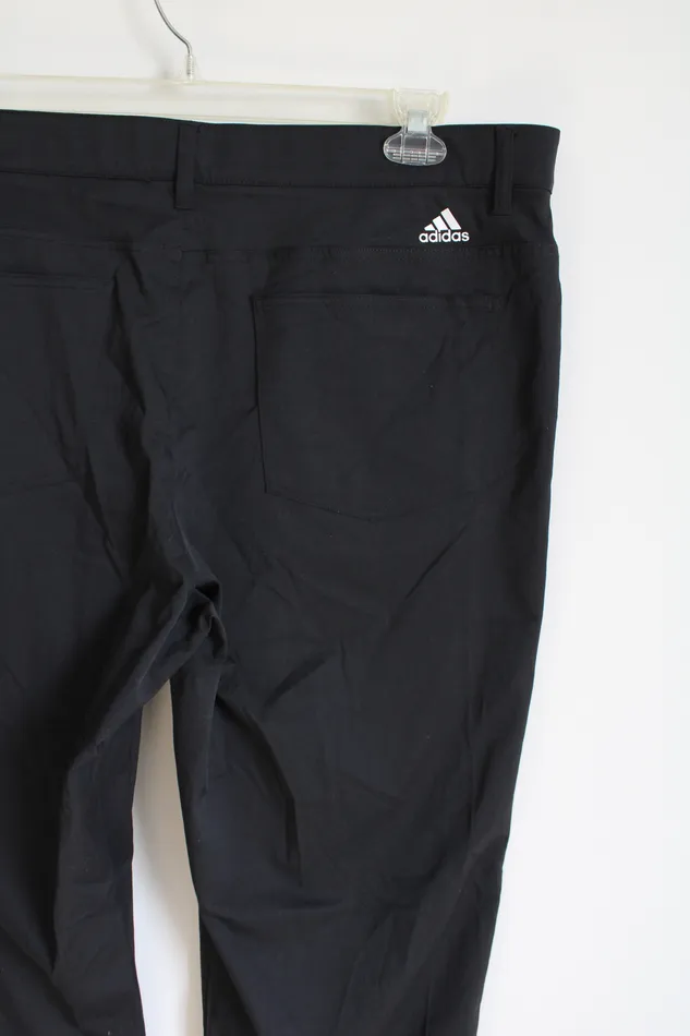 Adidas Rings Adidas Black Lightweight Pants 38