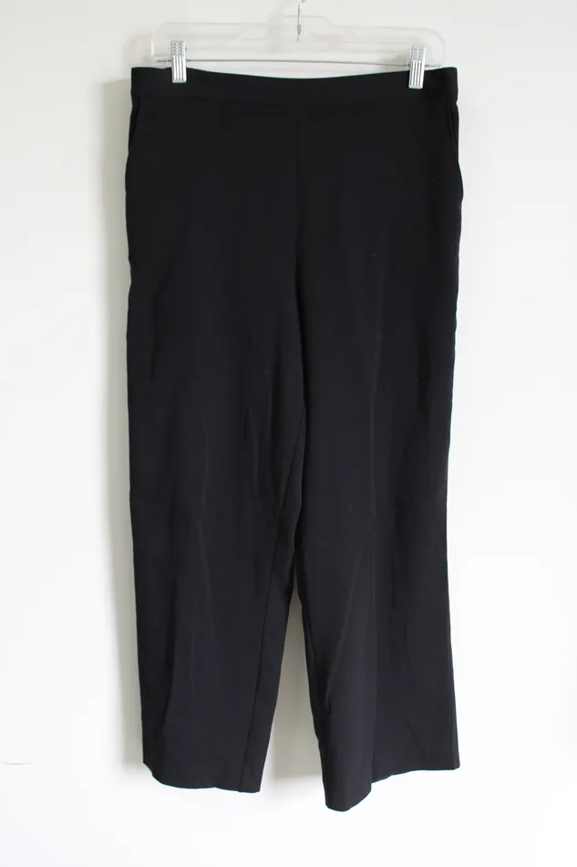 Alfred Dunner Rings Alfred Dunner Black Pant 12 Petite