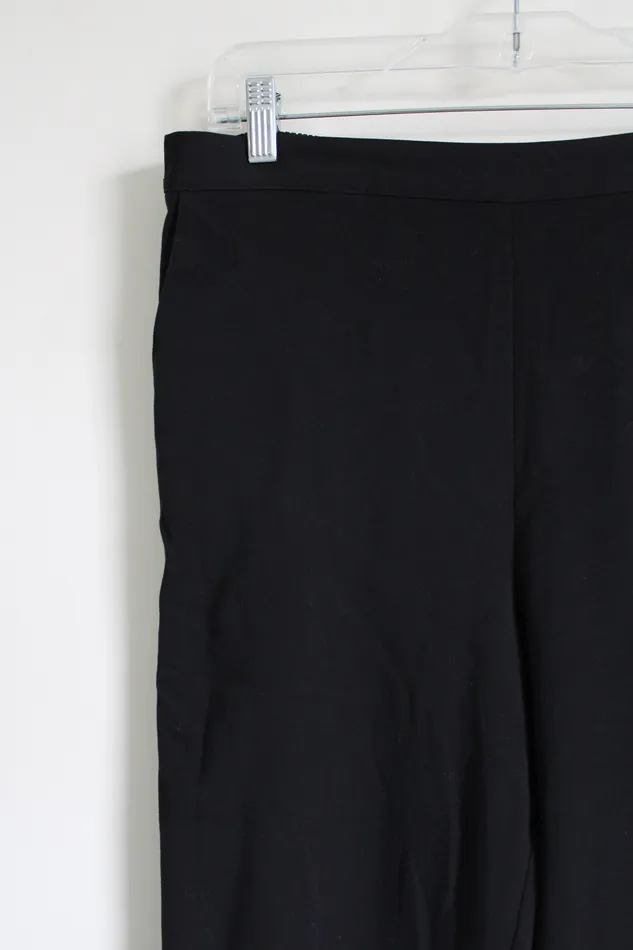 Alfred Dunner Rings Alfred Dunner Black Pant 12 Petite
