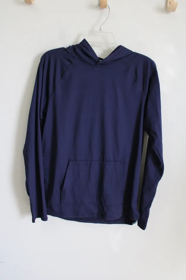All In Motion Earrings All In Motion Blue Soft Hoodie Youth XL 1618