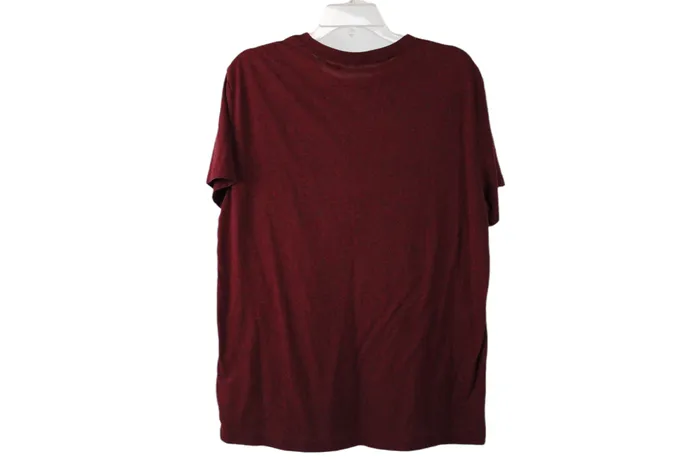 American Eagle Earrings American Eagle Standard Fit Maroon Shirt L