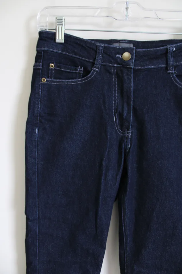 Apparel Collection Earrings Apparel Collection Dark Wash Skinny Jeans 4