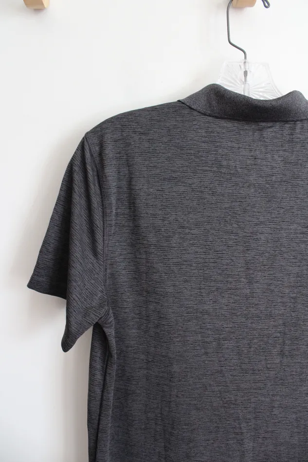 APT9 Earrings Apt 9 Premier Flex Dark Gray Polo Shirt S