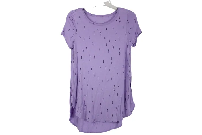 APT9 Purple Short Sleeved Top XS APT9 Earrings