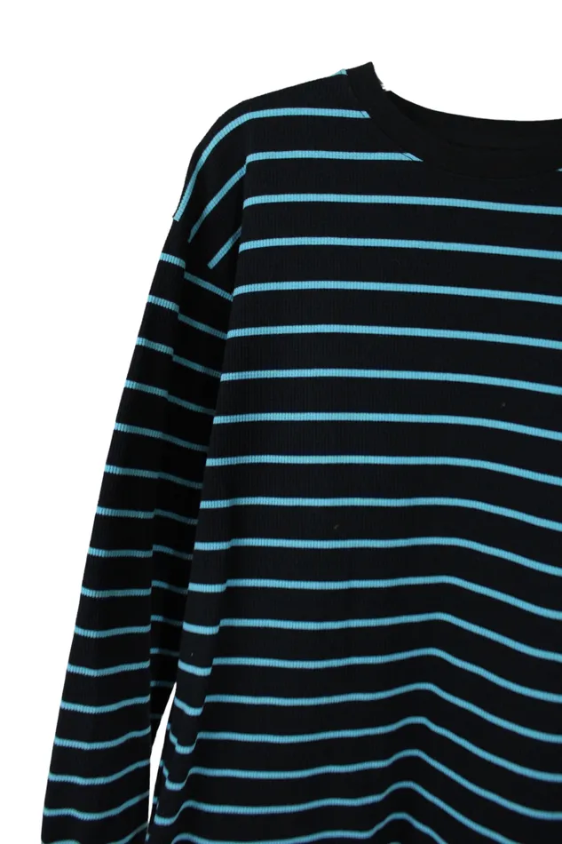Architect Rings Architect Jean Co Black Striped Shirt L