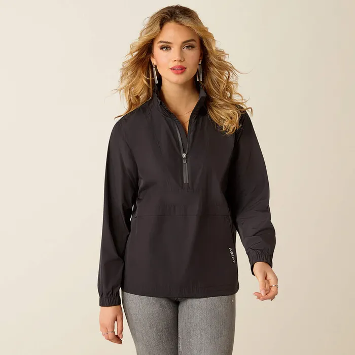 ARIAT CLOTHING Rings ARIAT WOMENS WHISPER PULLOVER JACKET BLACK