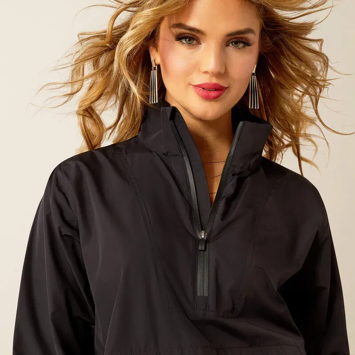 ARIAT CLOTHING Rings ARIAT WOMENS WHISPER PULLOVER JACKET BLACK