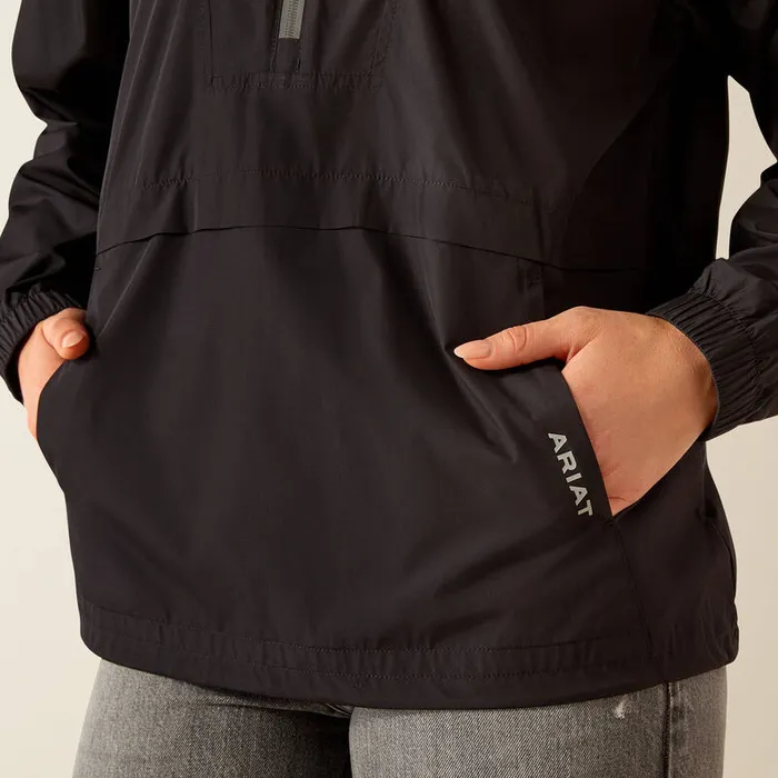 ARIAT CLOTHING Rings ARIAT WOMENS WHISPER PULLOVER JACKET BLACK