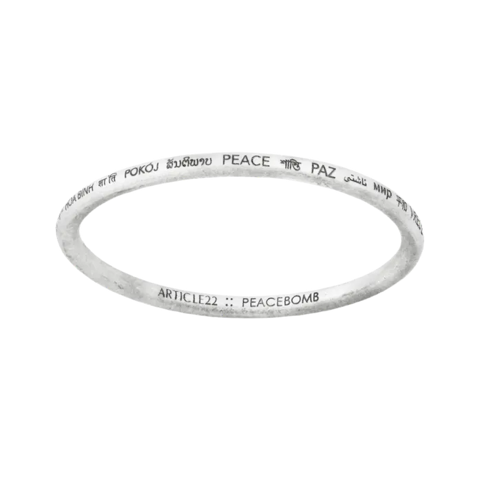 Article22 Bracelets Peace Bangle