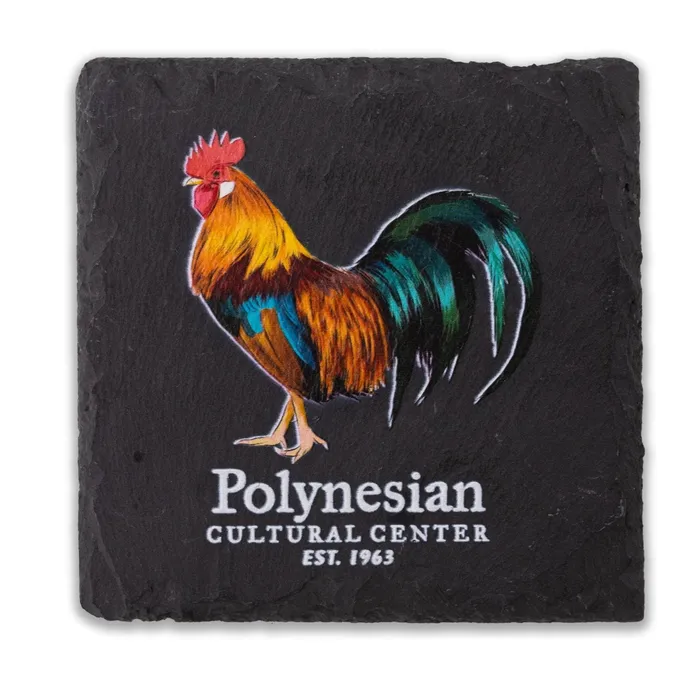 ASIAPACIFICSALE Earrings Polynesian Cultural Center Rooster Natural Slate Coaster ASIAPACIFICSALE Earrings Polynesian Cultural Center Rooster Natural Slate Coaster