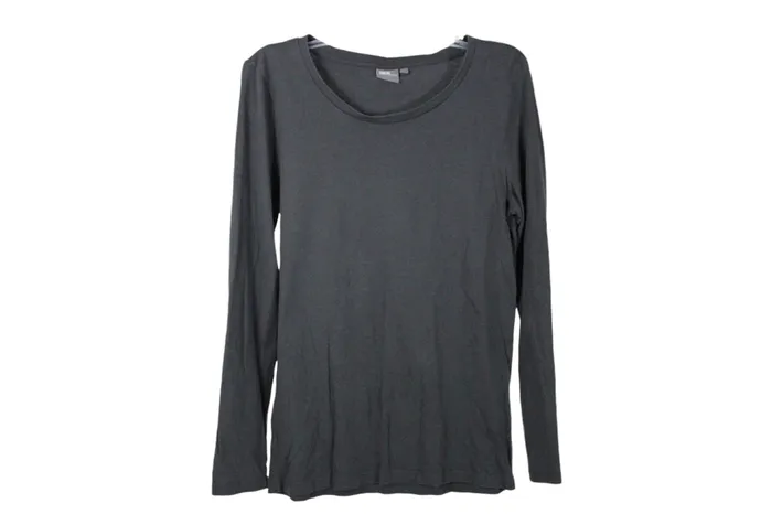 ASOS Gray Long Sleeved Tee S ASOS Earrings