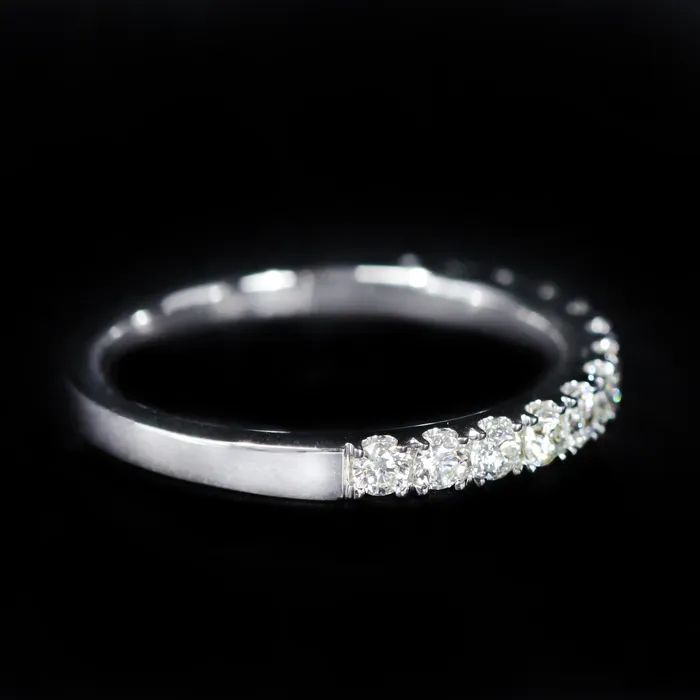 BR Designs Rings 14K White Gold 050 CTW Diamond Band