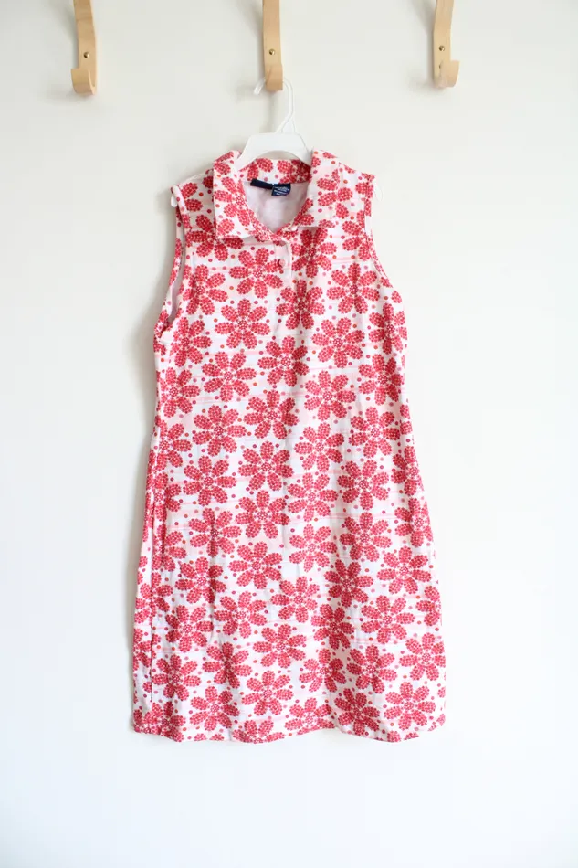 Basic Editions Rings Basic Editions Red Pink Floral Striped Collared Dress Youth 1416 Basic Editions Rings Basic Editions Red Pink Floral Striped Collared Dress Youth 1416