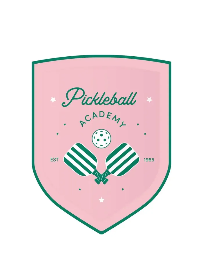 Bonjour Fete Le Pickleball Small Paper Plates Earrings