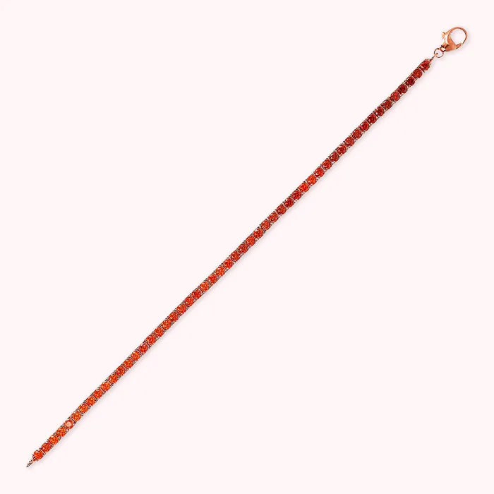 Bracciale Tennis con Cubic Zirconia Effetto Dgrad Bronzallure Necklaces