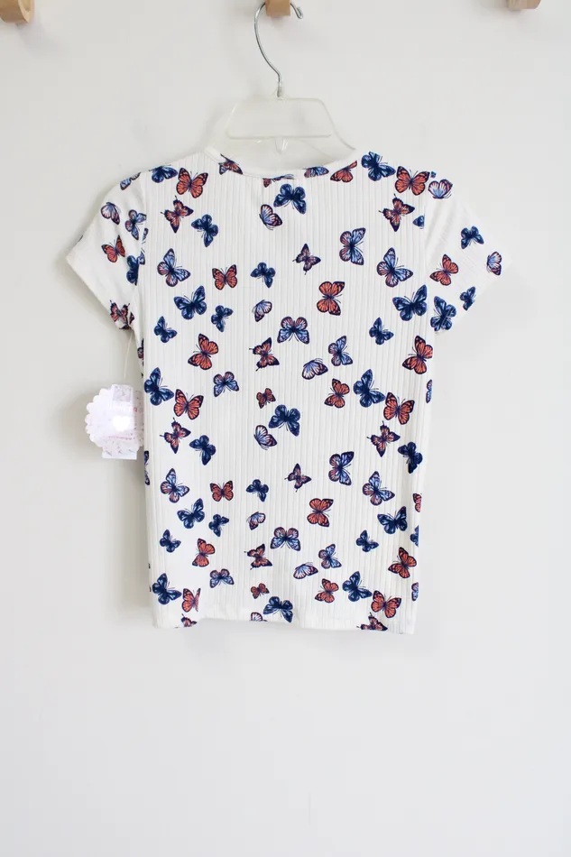 Btween White Butterfly Top 12 Btween Rings
