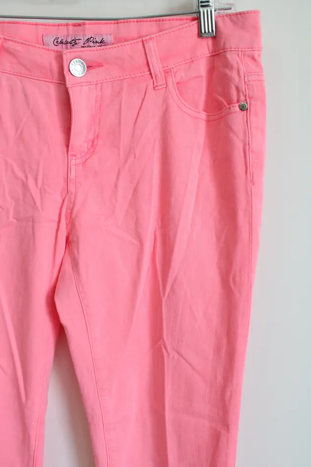 Celebrity Pink Earrings Celebrity Pink Original Denim Neon Pink Pants 9