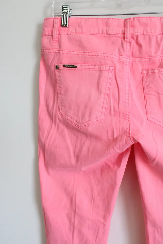 Celebrity Pink Earrings Celebrity Pink Original Denim Neon Pink Pants 9