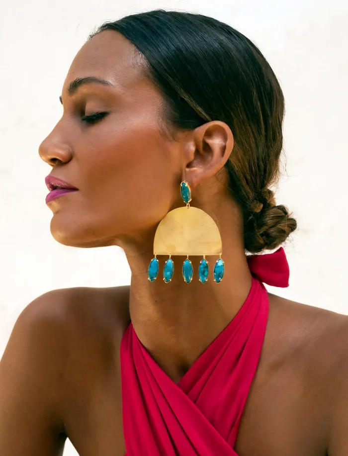 Celeste Earrings Erika Pea Earrings