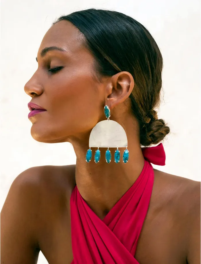 Celeste Earrings Erika Pea Earrings Celeste Earrings Erika Pea Earrings