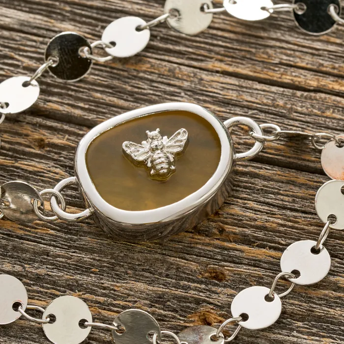 Chadds Ford Jewelry Bracelets Glass Bee Bracelet