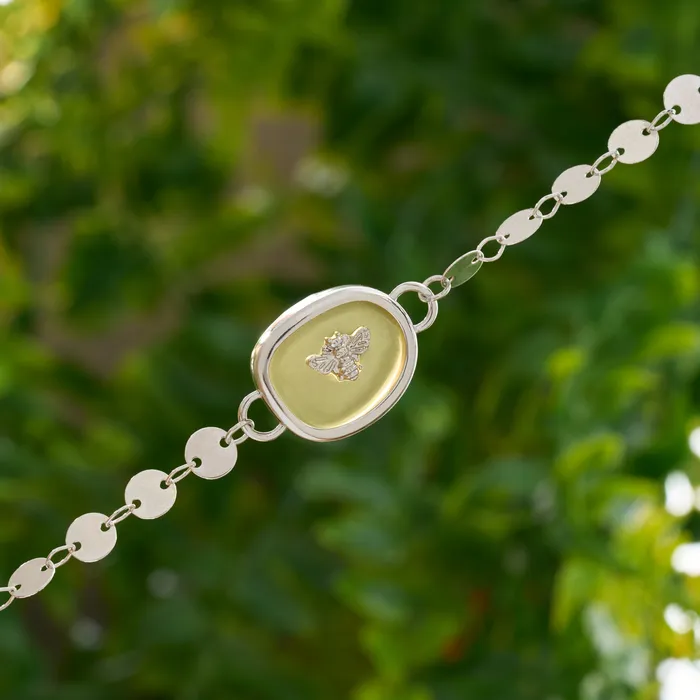 Chadds Ford Jewelry Bracelets Glass Bee Bracelet