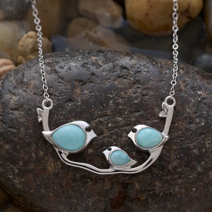 Chadds Ford Jewelry Earrings Larimar Birdie Gift Set