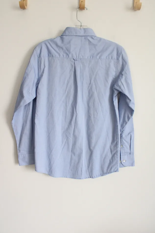 Chaps Rings Chaps Blue Button Down Shirt 16
