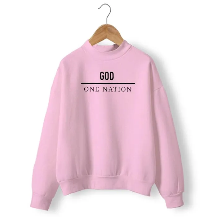 Christian Sweatshirt br One Nation Under God Lords Guidance Earrings