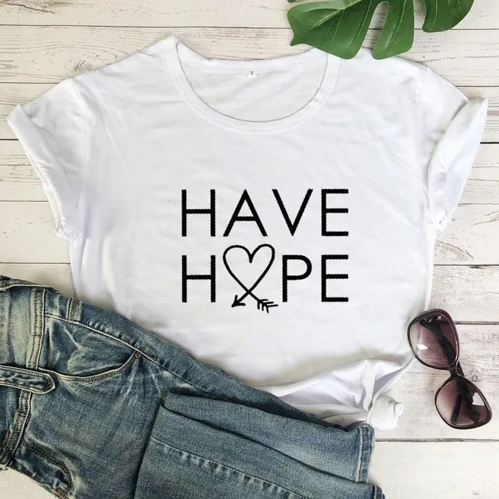 Christian TShirt br Have Hope Lords Guidance Earrings