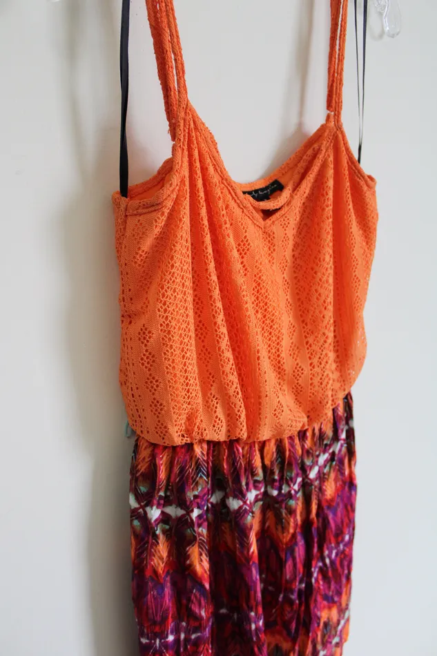 City Triangles Earrings City Triangles Orange Dress M