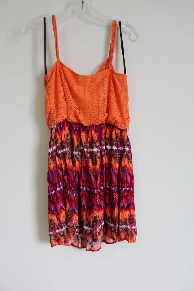 City Triangles Earrings City Triangles Orange Dress M