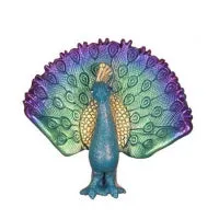 Clay Critters Jeweled Peacock Refrigerator Magnet CLAYCRITTERS Earrings