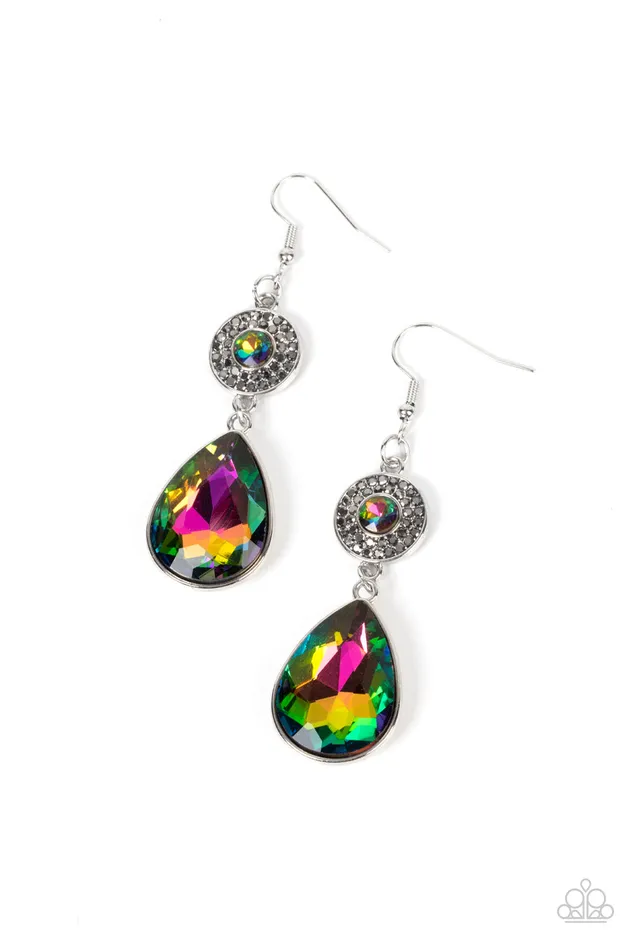 Collecting My Royalties Multi Paparazzi Accessories Earrings