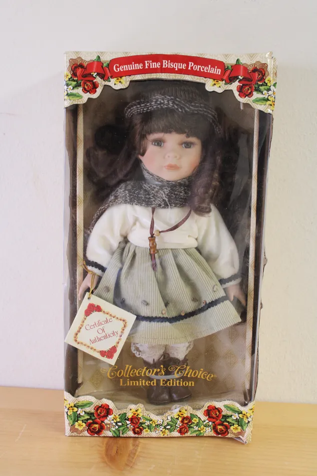 Collectors Choice Collectors Choice Genuine Fine Bisque Porcelain Doll Earrings