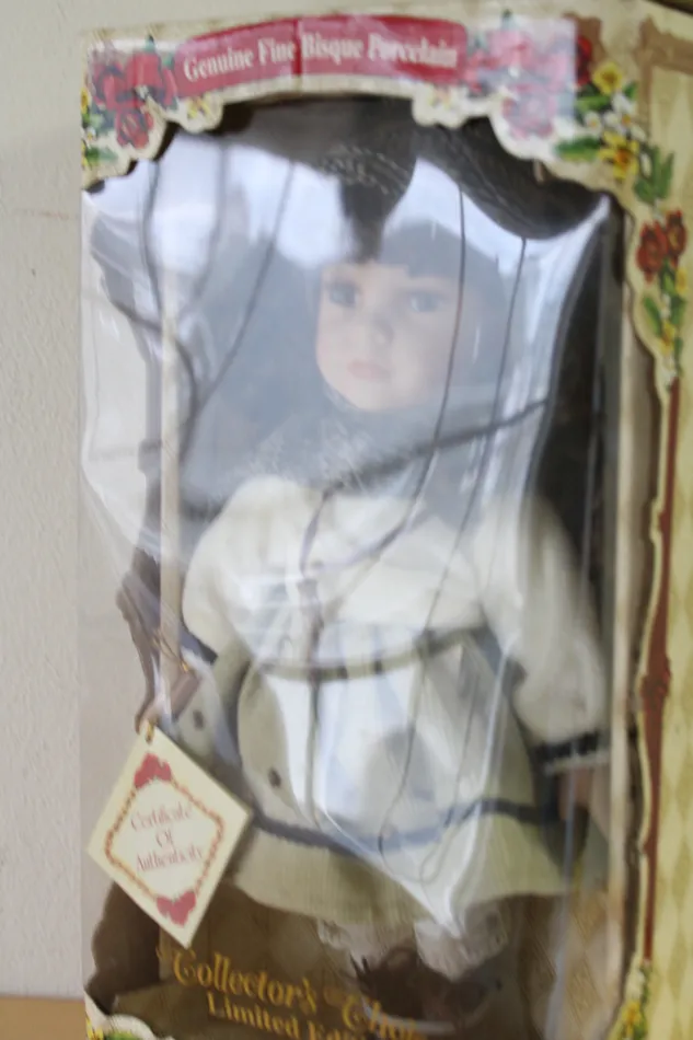 Collectors Choice Collectors Choice Genuine Fine Bisque Porcelain Doll Earrings