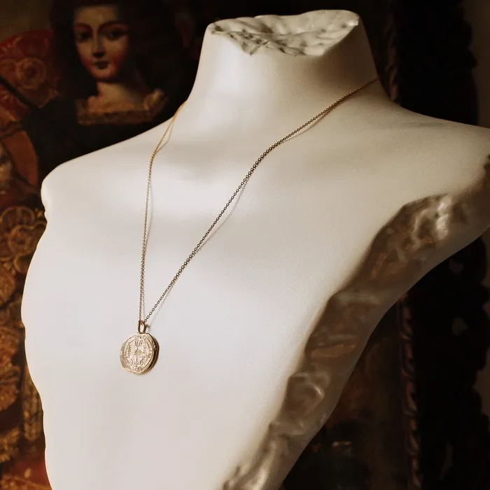 COMMON ERA Necklaces Virgo Alchemical Zodiac Pendant
