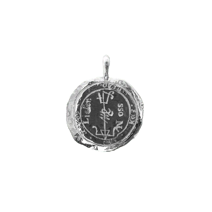 COMMON ERA Necklaces Virgo Alchemical Zodiac Pendant
