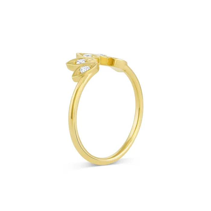 Consider Bridal Rings Large Water Lily Diamond Ring Earth Mined Consider Bridal Rings Large Water Lily Diamond Ring Earth Mined