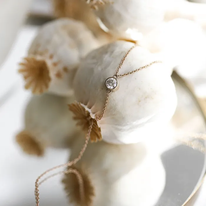 Consider the Wldflwrs Earrings Diamond Bezel Lariat Consider the Wldflwrs Earrings Diamond Bezel Lariat