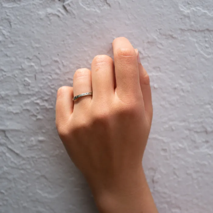 Consider the Wldflwrs Rings White Diamond Petite Band Consider the Wldflwrs Rings White Diamond Petite Band