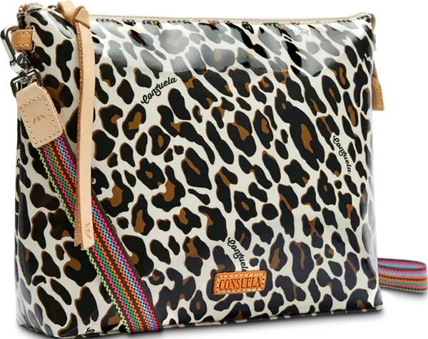 CONSUELA MONA BROWN LEOPARD DOWNTOWN CROSSBODY CONSUELA Earrings
