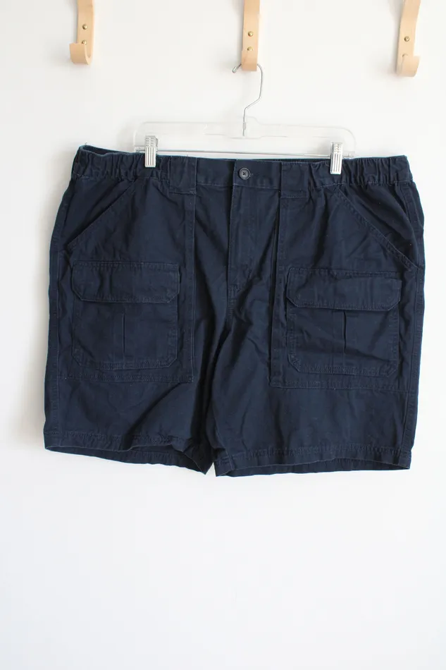 Croft Barrow Navy Blue Cargo Shorts 46 Croft Barrow Rings