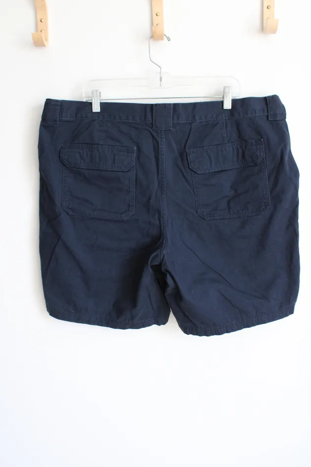 Croft Barrow Navy Blue Cargo Shorts 46 Croft Barrow Rings