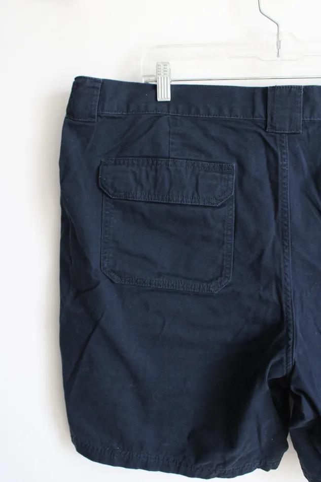 Croft Barrow Navy Blue Cargo Shorts 46 Croft Barrow Rings